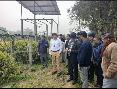 पूर्णिया बिहार 10 जनवरी 26*,प्रधान सचिव, कृषि विभाग, बिहार सरकार श्री नर्मदेश्वर लाल ने किया फॉर्मर रजिस्ट्री कैंप का निरीक्षण: