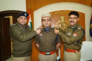 कानपुर नगर12जनवरी26*आईपीएस सुमित सुधाकर रामटेके अपर पुलिस उपायुक्त पद पर हुए प्रोन्नत...