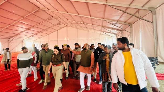 बाँदा12जनवरी26*बुंदेलखंड यूथ फाउंडेशन की भव्य तैयारी: बांदा में सजेगा श्री बागेश्वर धाम महाराज का दिव्य दरबार; जर्मन हैंगर बनेगा आकर्षण का केंद्र