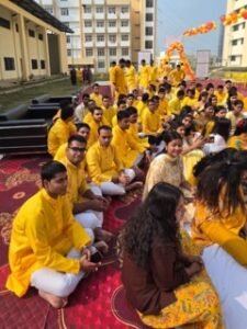 कौशांबी २३ जनवरी २६*मेडिकल कॉलेज में हुआ सरस्वती पूजन का भव्य आयोजन*