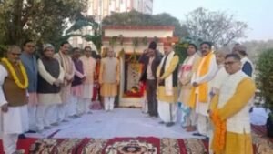 वाराणसी २३ जनवरी २६*बीएचयू का स्थापना दिवस : कुलपति ने ट्रॉमा सेंटर में किया हवन-पूजन,