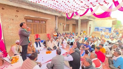 कौशाम्बी २५ जनवरी २६*आम जनता का नहीं बल्कि चंद उद्योगपतियों का उद्धार चाहती है भाजपा ~गौरव पाण्डेय*