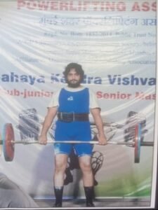 अयोध्या २९ जनवरी २६*बीबीपुर के युवक ने मुम्बई में पावरलिफ्टिंग प्रतियोगिता में जीता स्वर्ण पदक