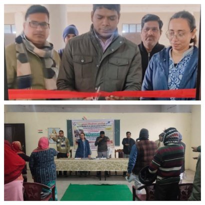 कानपुर देहात 6 जनवरी 2026**अपर जिलाधिकारी ने वोटर रजिस्ट्रेशन सेंटर का फीता काटकर किया शुभारंभ, दिलाई शपथ*