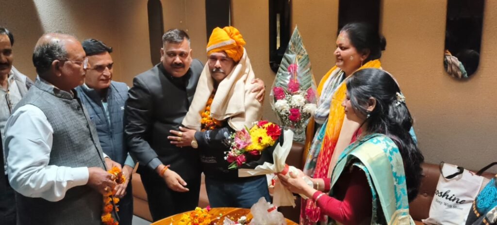 जयपुर २ जनवरी २६ * ब्रजेश पाठक अंतर्राष्ट्रीय मानव अधिकार सामाजिक न्याय संगठन में शिक्षा प्रकोष्ठ के राष्ट्रीय अध्यक्ष नियुक्त