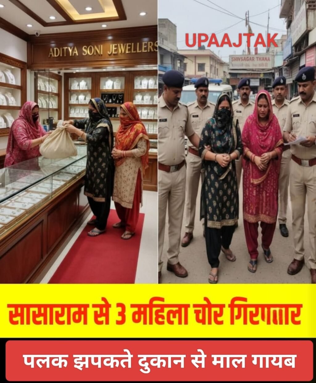 बिहार 10 जनवरी 26 * सासाराम में घिनौना काम करती थी 3 औरतें। ...