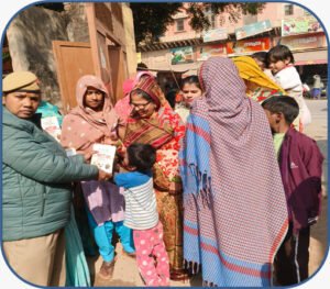 मथुरा 12 जनवरी 26*मिशन शक्ति/ऑरेशन जागृति थाना गोवर्धन-महिला थाना-थाना जमुनापार ।*