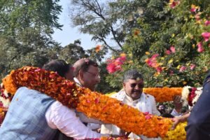 अयोध्या 12 जनवरी 26 * रुदौली में हुआ ऐतिहासिक और भव्य स्वागत। ..