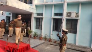 *पूर्णिया बिहार 14 जनवरी 26*पूर्णिया पुलिस को मिला नया आईजी, सलामी दी गई*