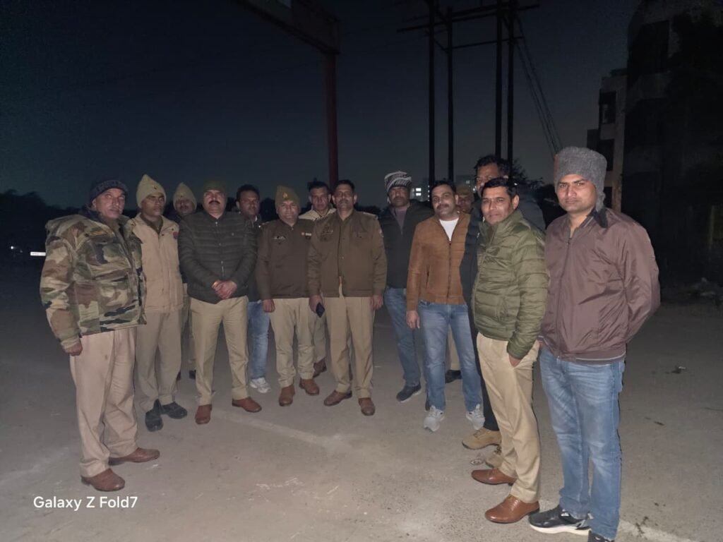 मथुरा 15 जनवरी 26* थाना वृन्दावन पुलिस द्वारा 03 अभियुक्तगण को पुलिस मुठभेड में किया घायल। .