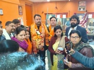 कानपूर नगर ३१ जनवरी २६ * अलंकार अग्निहोत्री के कानपुर आगमन पर कई सामाजिक संगठनो ने किया उनका स्वागत