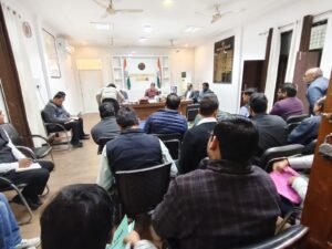 कौशाम्बी २७ जनवरी २६*जिलाधिकारी ने की सी.एम. डैशबोर्ड पर प्रदर्शित योजनाओं/इंडिकेटर्स की प्रगति की समीक्षा*