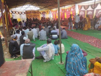 हमीरपुर 16 जनवरी 2026 *श्री शिव मंदिर शंकर पुर हिन्दू सम्मलेन का भव्य आयोजन