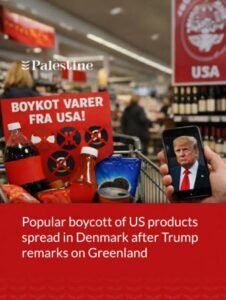 : 🏵️अमेरिका के खिलाफ डेनमार्क की जनता का 'डिजिटल युद्ध'? रातों-रात नंबर-1 बने एंटी-US ऐप, अमेरिकी सामान का चुन-चुनकर बहिष्कार
