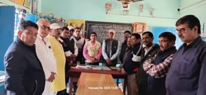 रोहतास ४ फ़रवरी २६*जिला प्राथमिक शिक्षक संघ के द्वारा रामाशीष तिवारी की निधन पर शोकसभा कार्यक्रम का आयोजन किया गया।*