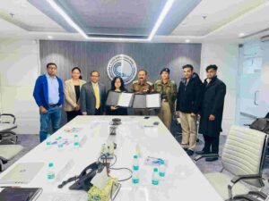 कानपुर नगर 9 फ़रवरी 26*कानपुर पुलिस एवं C3iHub के मध्य साइबर अपराध विवेचना एवं फॉरेंसिक प्रशिक्षण हेतु MoU