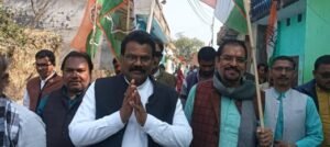 बाँदा 13 फ़रवरी 26*बांदा में कांग्रेस ने मनरेगा बचाओ संग्राम अभियान पदयात्रा निकाली*