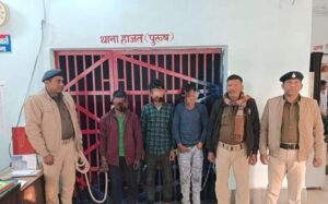 पूर्णिया बिहार 16 फरवरी 26*पूर्णिया पुलिस की बड़ी कार्रवाई, 52.37 ग्राम स्मैक जप्त, तीन अभियुक्त गिरफ्तार