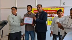 कौशाम्बी 16 फ़रवरी 26*स्वशासी राज्य चिकित्सा महाविद्यालय कौशांबी द्वारा डा0 ए0एस0 रिजवी कालेज करारी में लगा रक्तदान शिविर*