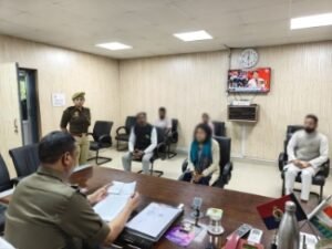 कौशाम्बी 16 फ़रवरी 26*आमजन की समस्याओं को एसपी ने सुना*