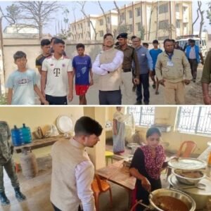 पूर्णिया बिहार 18 फरवरी 26*डीएम ने एकलव्य छात्रावास का किया औचक निरीक्षण, छात्रों से की बात