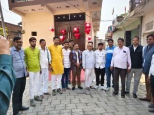 कानपुर नगर18फ़रवरी26* मोनू तोमर के निज निवास पहुँचे मिश्रिख सांसद अशोक रावत 