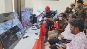 मथुरा 25 फरवरी 26*बरसाना की प्रसिद्ध लठमार होली आयोजन स्थल का निरीक्षण*