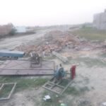 अयोध्या25 फ़रवरी 26*माँझा बरहटा मे बिना नोटिस के गिराए गए भवनस्वामी ने सर्किल रेट से 6 गुना मुआवजा देने की मांग की!!