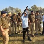 कौशाम्बी 27 फ़रवरी 26*एसपी के नेतृत्व में बलवा ड्रिल अभ्यास, कानून-व्यवस्था सुदृढ़ करने हेतु पुलिस लाइन में कराई गई हाई-इंटेंसिटी बलवा ड्रिल*