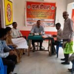 कौशाम्बी 27 फ़रवरी 26*ग्राम चकपिनाह में ग्राम चौपाल लगाकर कृषकों की समस्याओ को सुना*