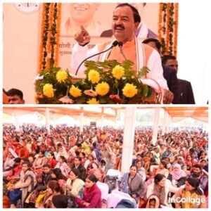 कौशांबी १ फ़रवरी २६**उप मुख्यमंत्री ने रू0-3181.08 लाख की लागत की 05 परियोजनाओं का किया शिलान्यास*