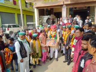 कन्नौज २ फ़रवरी २६*आज कन्नौज में किसान पंचायत व सदस्यता अभियान का आयोजन किया गया