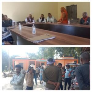 मिर्जापुर12 फ़रवरी 26*थाना चिल्ह के ग्राम पंचायत मुजेहरा में आज डेढ़ महीने बाद तीसरी बार पहुंची जांच टीम