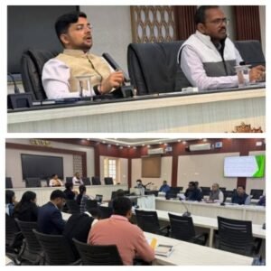 पूर्णिया बिहार 18 फरवरी 26* डीएम अंशुल कुमार ने की खनन टास्क फोर्स की बैठक, राजस्व समाहरण की समीक्षा