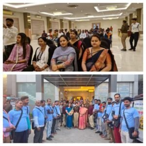 मिर्ज़ापुर 22फ़रवरी26*ई रिक्शा चालकों को जागरूक किया गया और गिफ्ट दिया गया