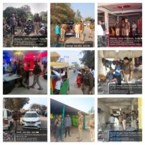 बांदा22फरवरी26* कानून-व्यवस्था सुदृढ़ीकरण, अपराध नियंत्रण, वाहन चोरी एवं संदिग्ध व्यक्तियों की पहचान हेतु चलाया गया चेकिंग अभियान ।*