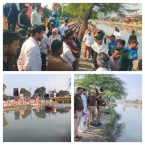 कानपुर नगर 24 फ़रवरी 26*नहर में कूद आत्महत्या करने वाले का शव बरामद करने में पुलिस नाकाम*