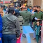 वृंदावन 14 फ़रवरी 26*बांकेबिहारी मंदिर सेवायत ने श्रद्धालु से मारपीट, सिर फोड़ा —