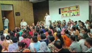 बाँदा28फरवरी26* एसडीएम पर गंभीर आरोप, शिक्षक संघ का एक घंटे का आंशिक धरना 