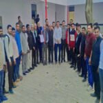 अयोध्या २५ फरवरी २६ * विवादित फ़िल्म यादव जी की लव स्टोरी को प्रतिबंधित किये जाने के लिए दिया गया मांगपत्र