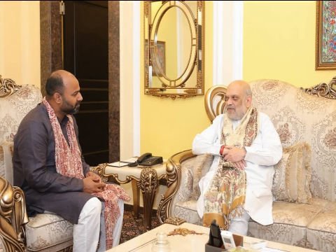 पूर्णिया बिहार 26 जनवरी 26*कसबा विधायक नितेश कुमार सिंह ने केंद्रीय गृह मंत्री अमित शाह से की मुलाकात, सीमांचल के विकास पर हुई चर्चा