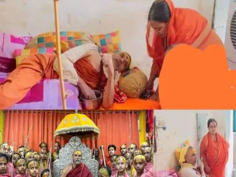 वाराणसी२७ फरवरी २६ *  शंकराचार्य स्वामी अविमुक्तेश्वरानंद सरस्वती पर आरोप प्रत्यारोप का भयंकर दौर शुरू