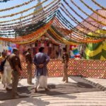 मथुरा 26 फरवरी 26*जमुनापार स्थित राधा रानी मंदिर का निरीक्षण*