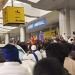 वाराणसी 1 फ़रवरी 26 *नगीना सांसद चंद्रशेखर रावण बाबतपुर एयरपोर्ट। …