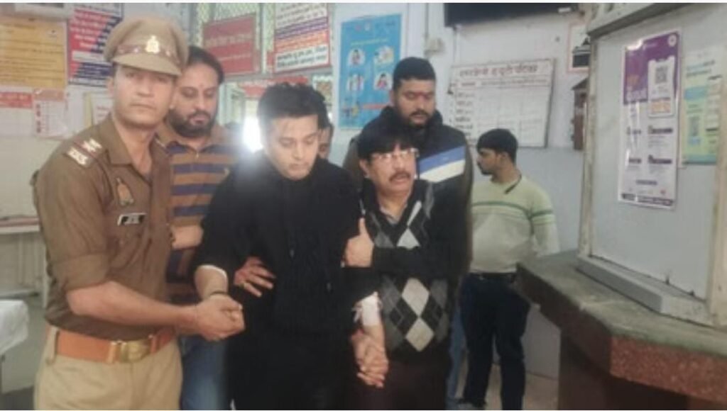 कानपूर नगर १२ फरवरी २६ * नशे का आदि रईसजादे की ठाठ बाठ कोर्ट परिसर में भी दिखी