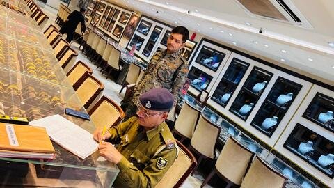 पूर्णिया बिहार 16 फरवरी 26*ज्वेलरी शॉप में सुरक्षा व्यवस्था का लिया जायजा, एसपी ने दिए सख्त निर्देश