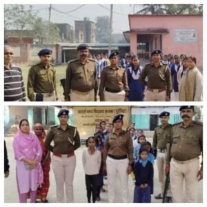 पूर्णिया बिहार 18 फरवरी 26* बालिका विद्यालयों में सुरक्षा और सुविधा को लेकर कस्बा पुलिस सख्त