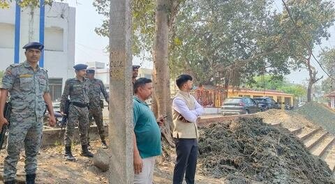 पूर्णिया बिहार 18 फरवरी26* पूर्णिया के तालाब को मिल रहा नया रूप, डीएम ने किया निरीक्षण