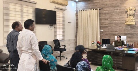 पूर्णिया बिहार 23 फरवरी 26*पूर्णिया पुलिस अधीक्षक ने सुनी आमजनों की समस्याएं