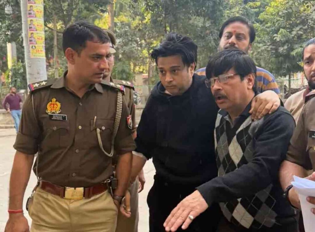 ig Breaking News kanpur  कानपूर नगर १२ फरवरी २६ * कानपुर कोर्ट में भी दिखा ठाठ बाठ के साथ पेशी पर,,रसूखदारी के चलते क़ानून भी सहारा देता दिखा